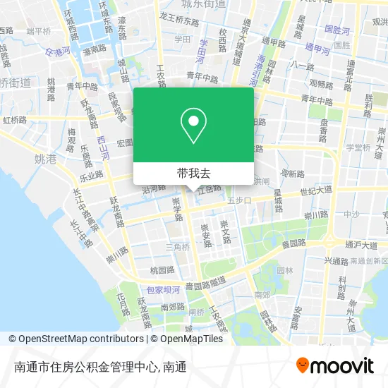 南通市住房公积金管理中心地图
