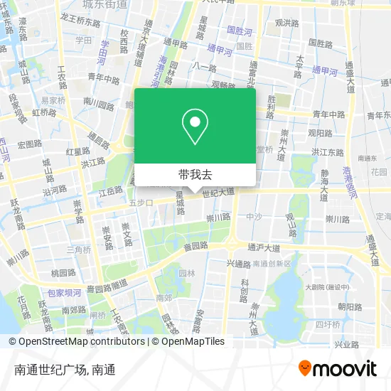 南通世纪广场地图