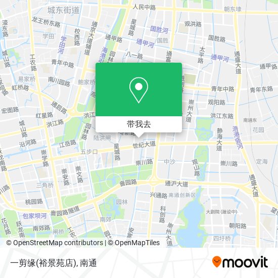 一剪缘(裕景苑店)地图