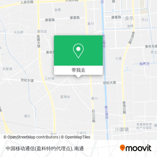 中国移动通信(盈科特约代理点)地图