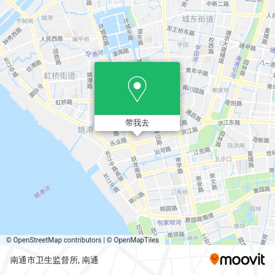 南通市卫生监督所地图
