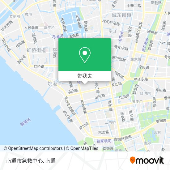 南通市急救中心地图