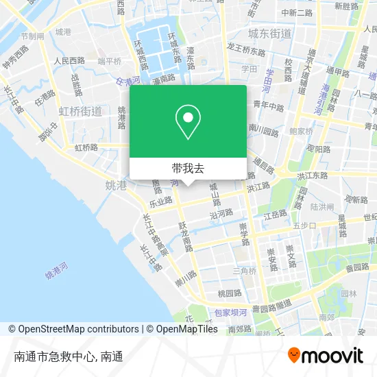 南通市急救中心地图