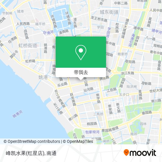 峰凯水果(红星店)地图