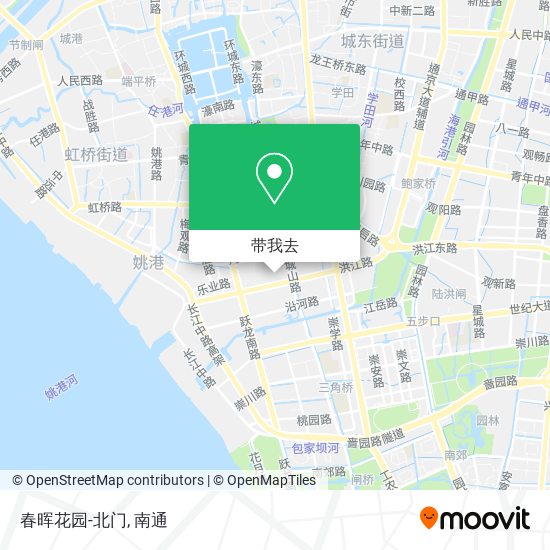 春晖花园-北门地图
