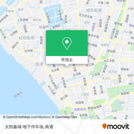 太阳鑫城-地下停车场地图