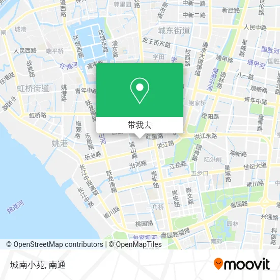 城南小苑地图