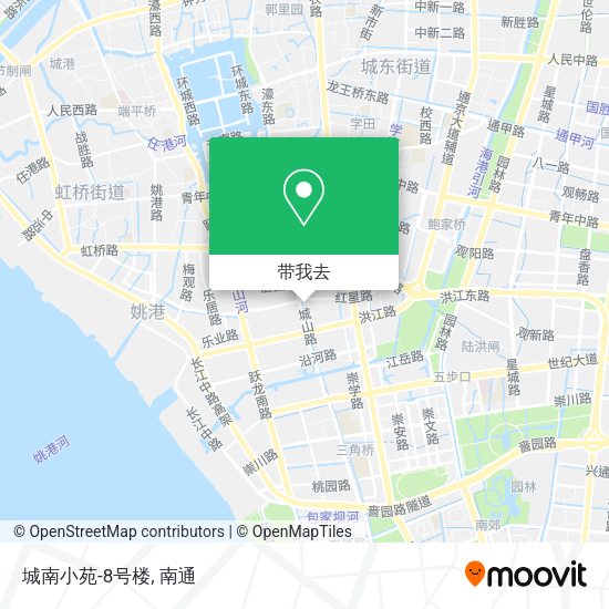 城南小苑-8号楼地图