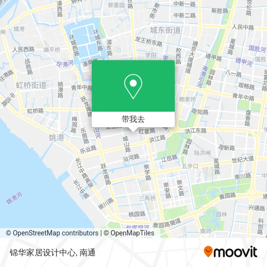 锦华家居设计中心地图