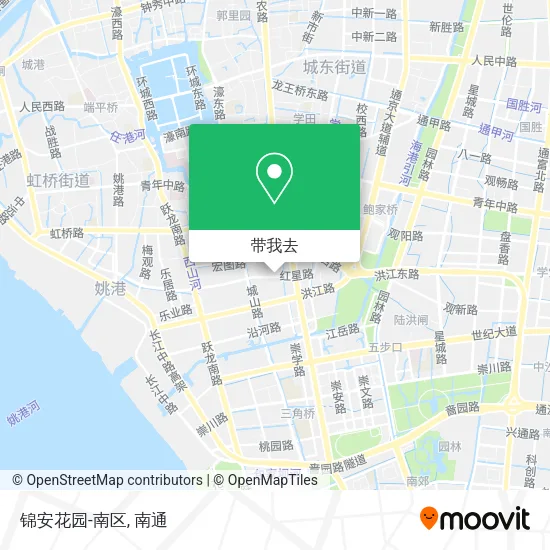 锦安花园-南区地图