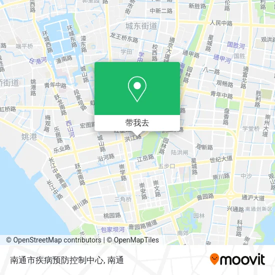 南通市疾病预防控制中心地图