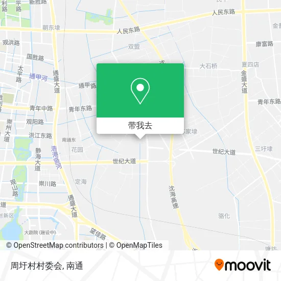 周圩村村委会地图