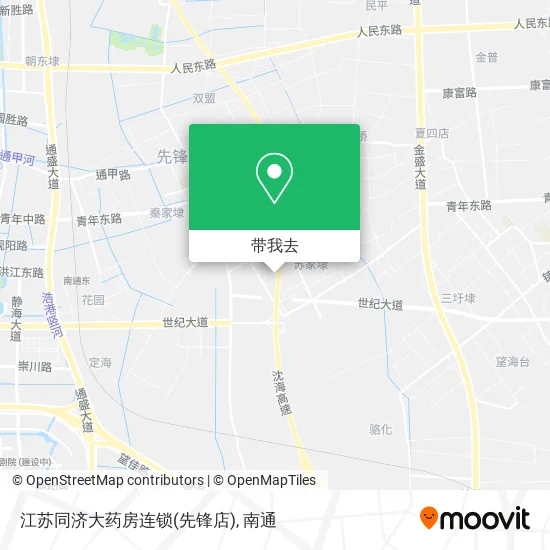 江苏同济大药房连锁(先锋店)地图