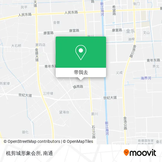 梳剪城形象会所地图