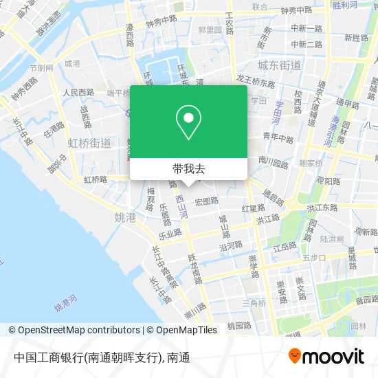 中国工商银行(南通朝晖支行)地图