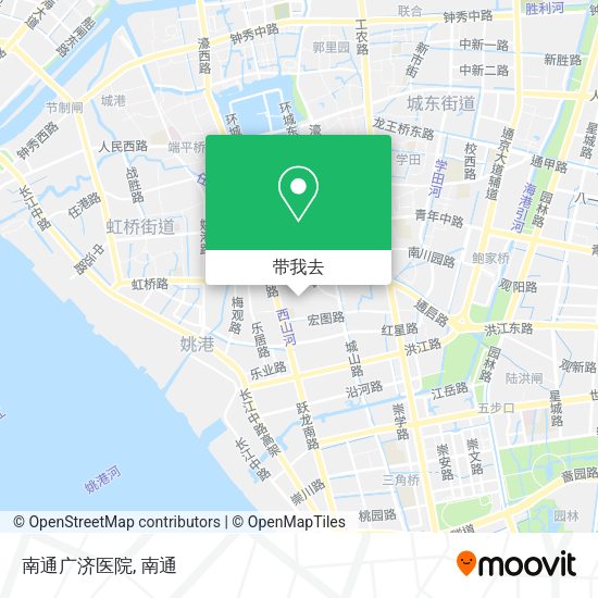 南通广济医院地图