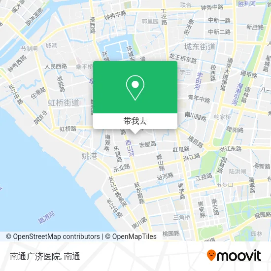 南通广济医院地图
