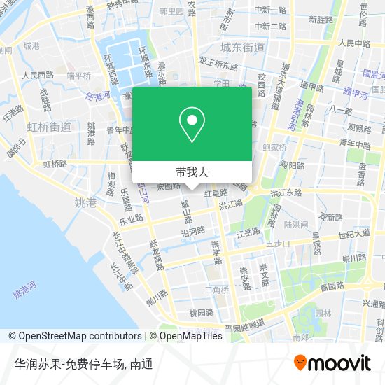 华润苏果-免费停车场地图