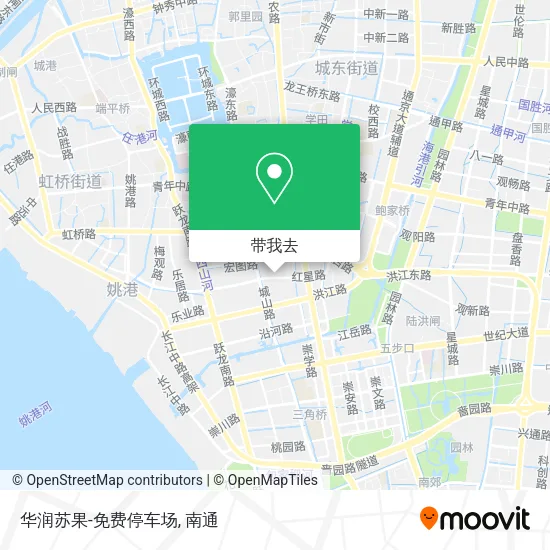 华润苏果-免费停车场地图