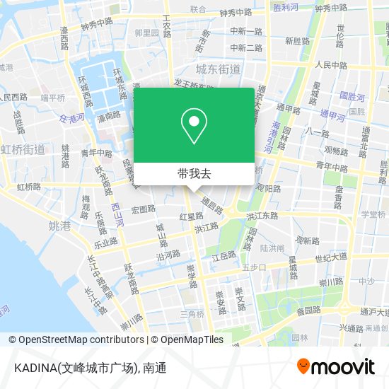 KADINA(文峰城市广场)地图