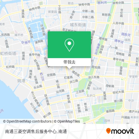 南通三菱空调售后服务中心地图