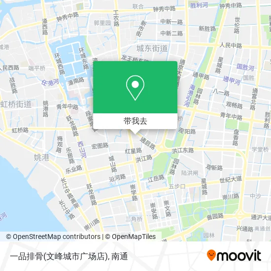 一品排骨(文峰城市广场店)地图