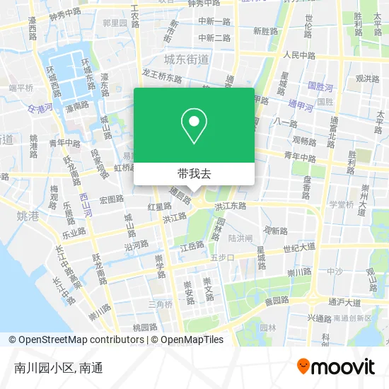 南川园小区地图