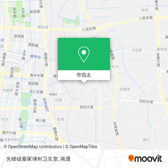 先锋镇秦家埭村卫生室地图
