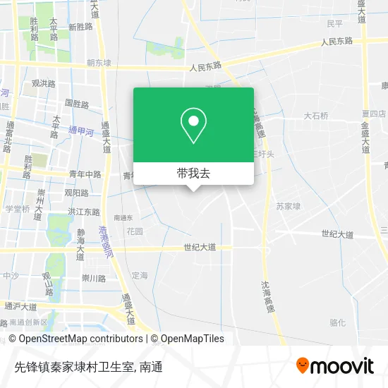 先锋镇秦家埭村卫生室地图