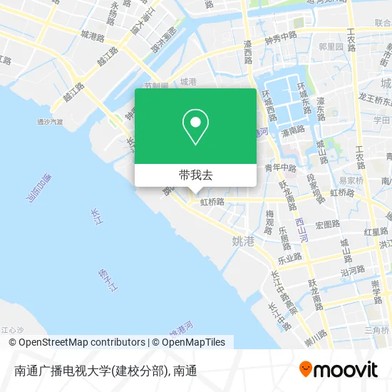 南通广播电视大学(建校分部)地图