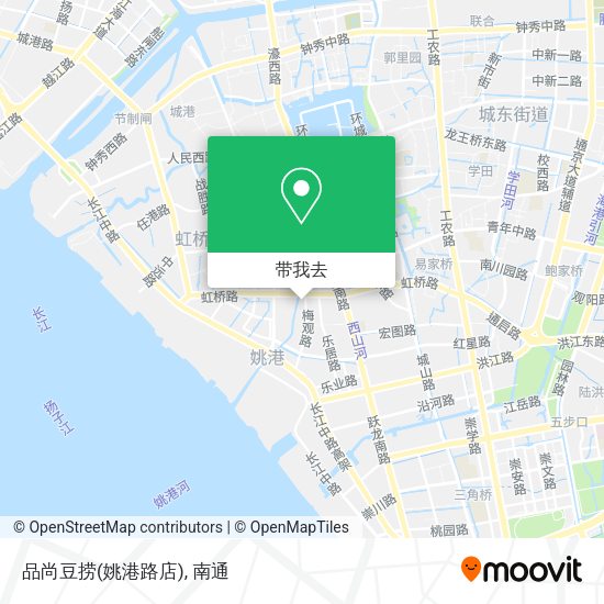 品尚豆捞(姚港路店)地图
