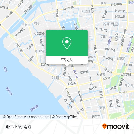 通仁小菜地图