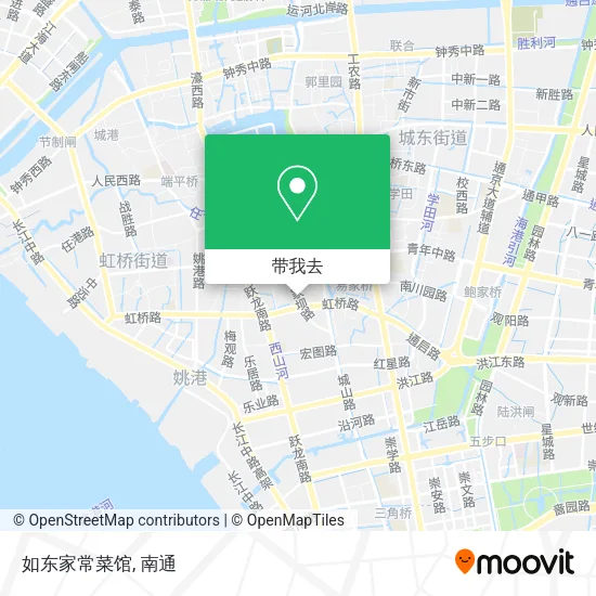 如东家常菜馆地图