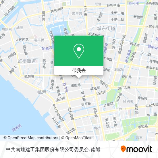 中共南通建工集团股份有限公司委员会地图