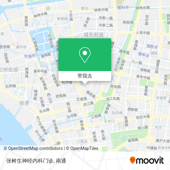 张树生神经内科门诊地图
