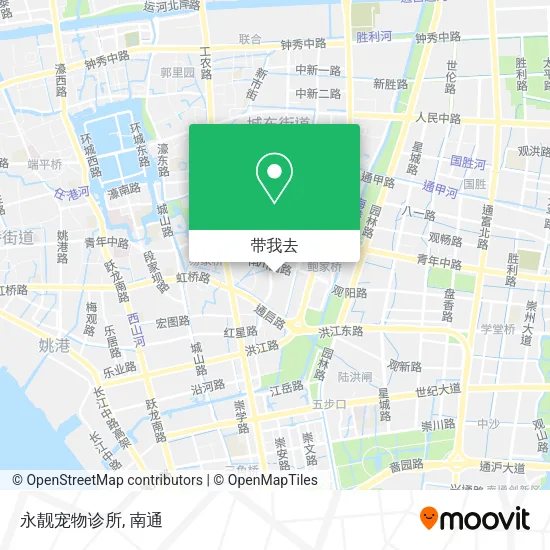 永靓宠物诊所地图