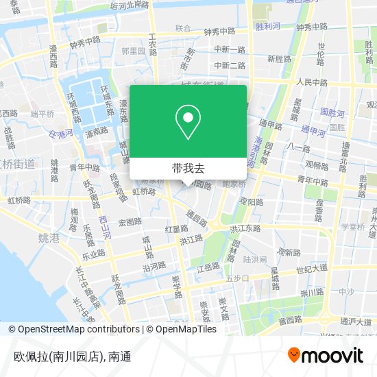 欧佩拉(南川园店)地图