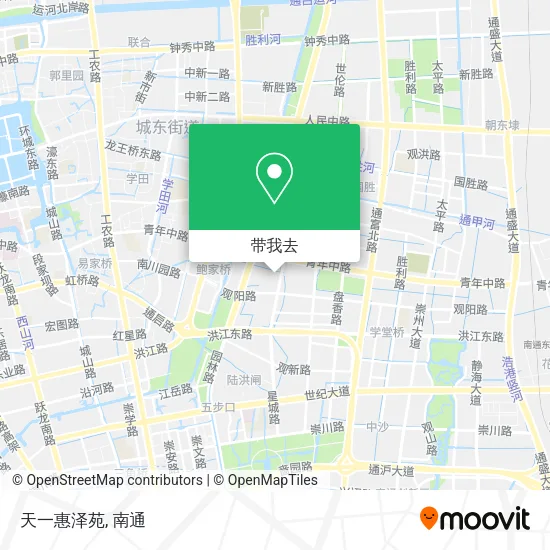 天一惠泽苑地图