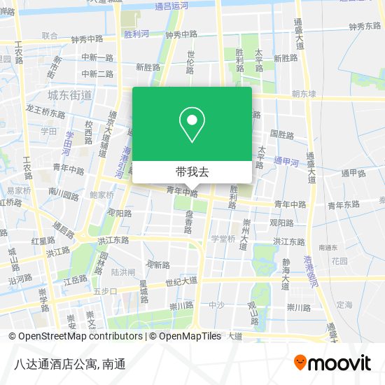 八达通酒店公寓地图