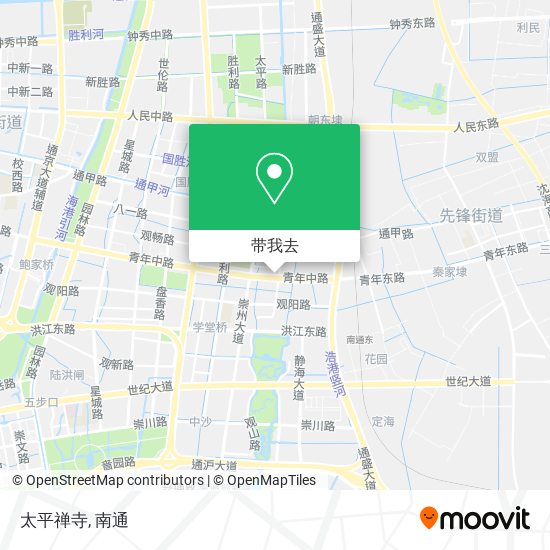 太平禅寺地图