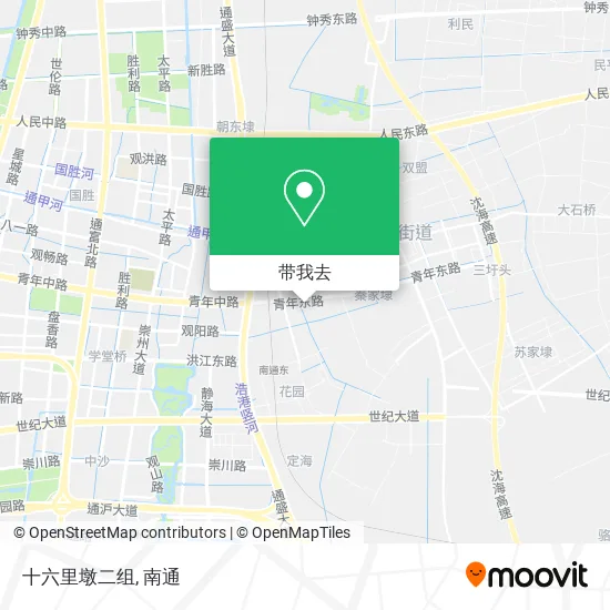 十六里墩二组地图