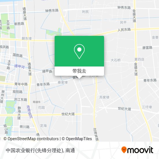 中国农业银行(先锋分理处)地图