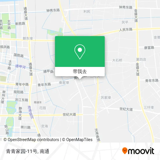 青青家园-11号地图