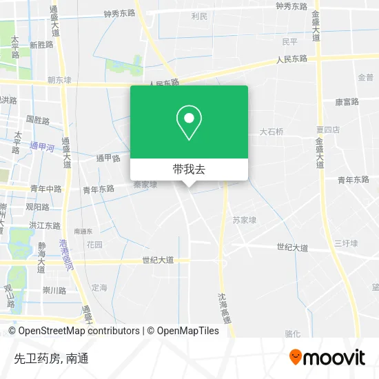 先卫药房地图