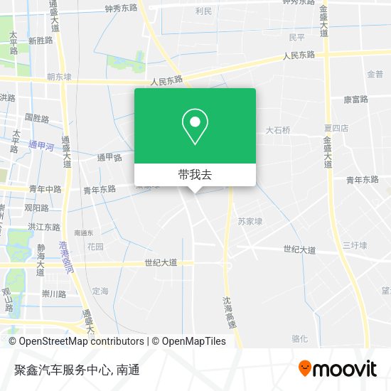 聚鑫汽车服务中心地图