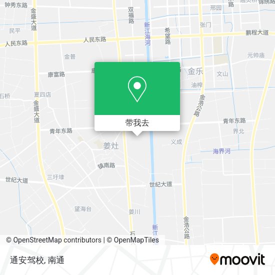 通安驾校地图