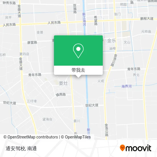 通安驾校地图