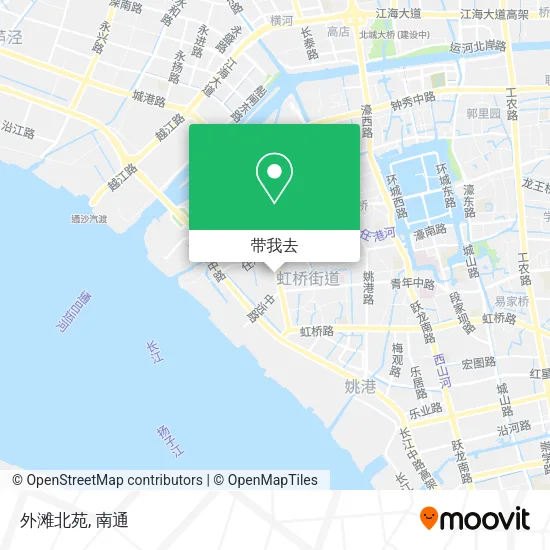 外滩北苑地图