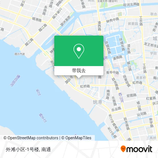 外滩小区-1号楼地图