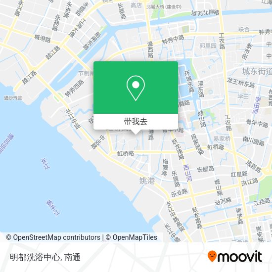 明都洗浴中心地图
